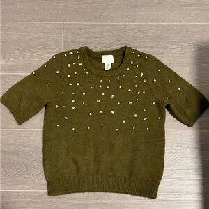 Women's Olive Green Sweater
